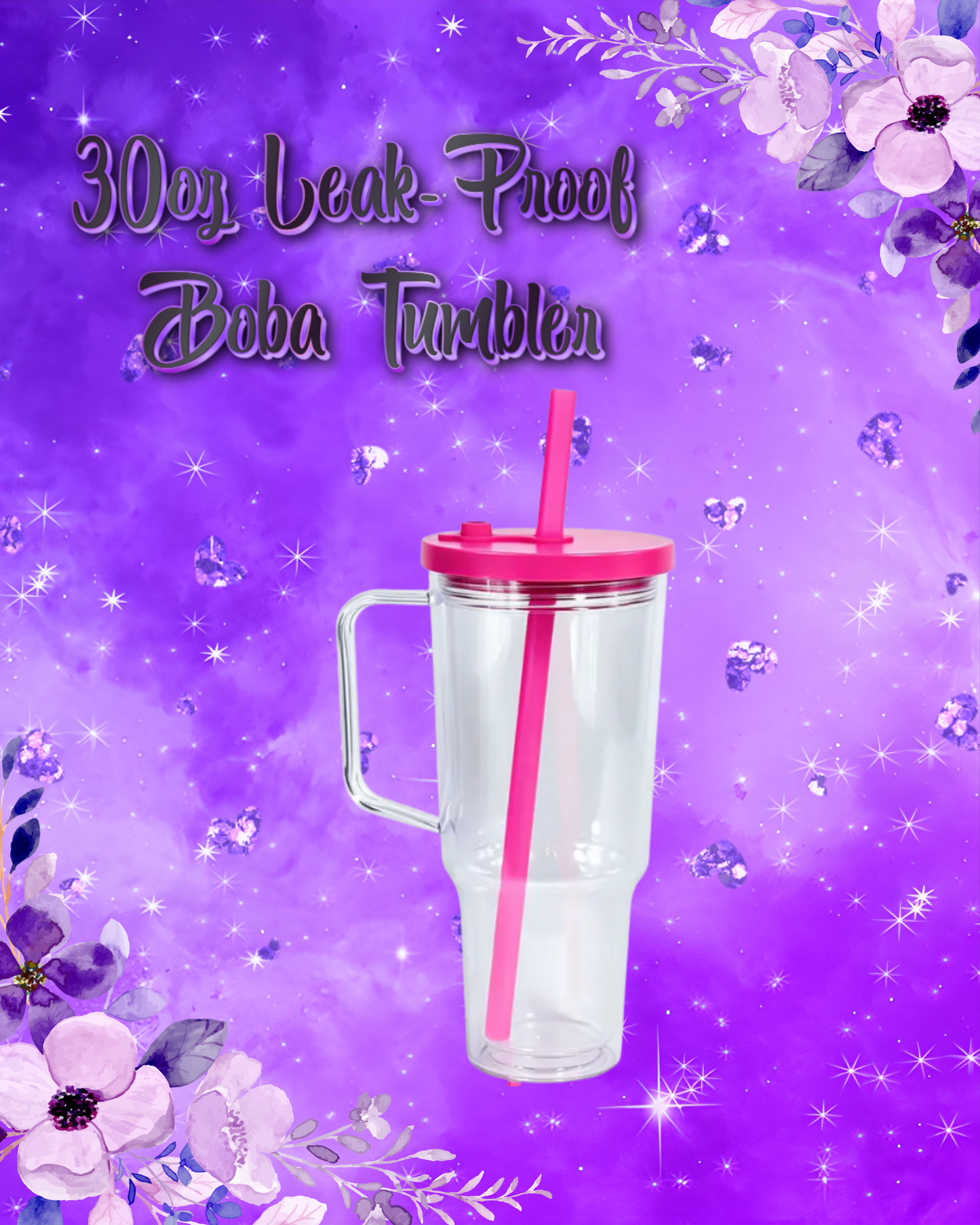 30oz Leak-Proof Boba