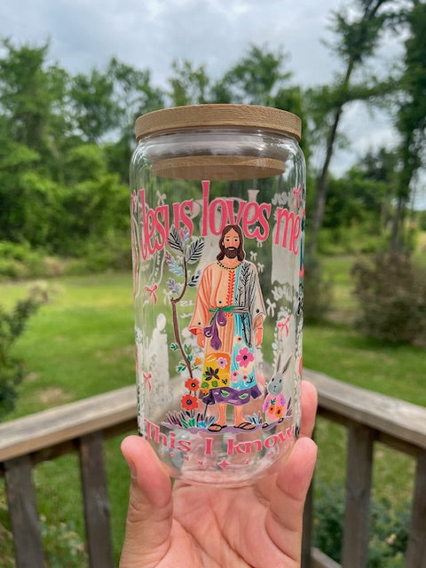 16oz Glass Cup